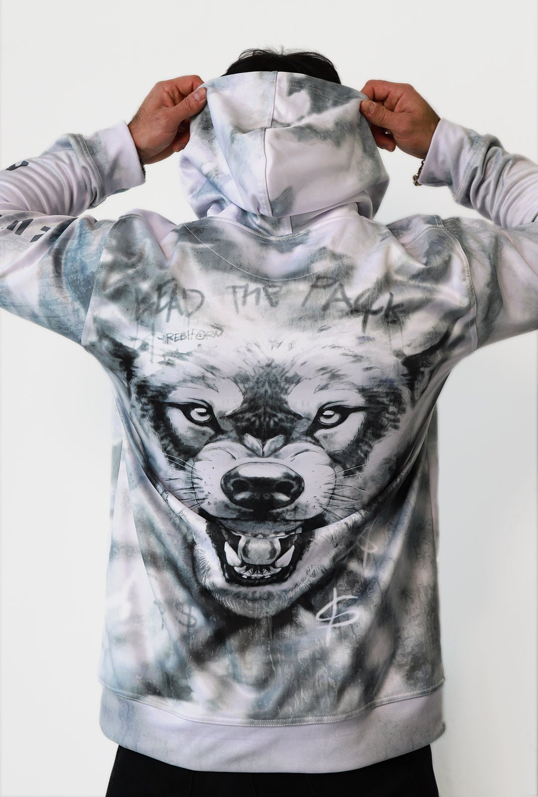 Lead The Pack Tie-Dye Pull-Over Hoodies