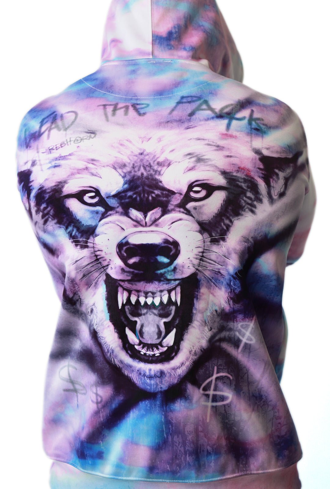 Lead The Pack Tie-Dye Pull-Over Hoodies
