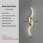 LED Wall Lamp - Modern Minimalist Strip Light for Bedroom & Living Room