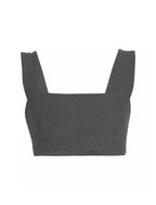 Square Neck Organic Cotton Sports Bra