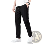 Men's Ice Silk Straight Leg Athletic Jogger Pants