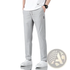 Men's Ice Silk Straight Leg Athletic Jogger Pants