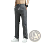 Men's Ice Silk Straight Leg Athletic Jogger Pants