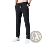 Men's Ice Silk Straight Leg Athletic Jogger Pants