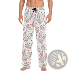 Men's Lightweight Printed Pajama Pants with Drawstring