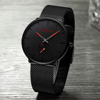 Men's Ultra-Thin Minimalist Waterproof Fashion Wrist Watch