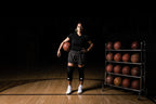 Mid-Length Padded Knee Sleeve - Black