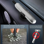 Multifunctional Life-Saving Mini Window Glass Breaker Seat Belt Cutter Safety Hammer Unique Design Car Accessories