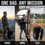 Riderbag Xtreme 45L Tactical Backpack - Black