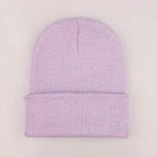 New Winter Hats for Women Men Beanies Knitted Solid Cool Hat Girls Autumn Female Beanie Warm Bonnet Casual Cap For Winter  Knitted Autumn Winter Cap Warm Elastic Winter Women and Men Hat