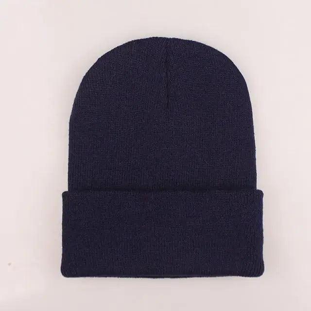 New Winter Hats for Women Men Beanies Knitted Solid Cool Hat Girls Autumn Female Beanie Warm Bonnet Casual Cap For Winter  Knitted Autumn Winter Cap Warm Elastic Winter Women and Men Hat