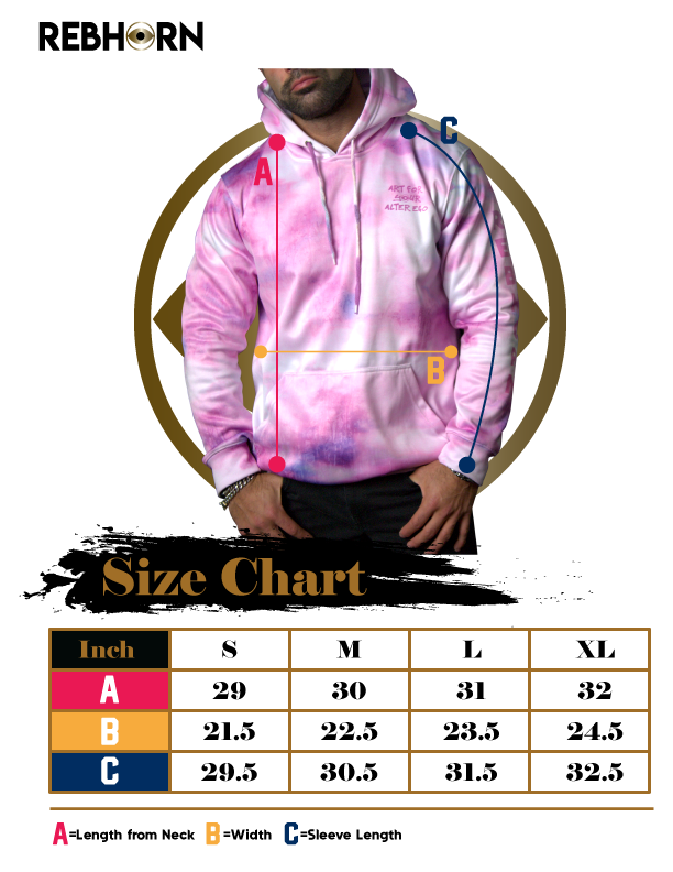 No Boundaries Unisex Tie-Dye Pull-Over Hoodies