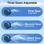 Portable Hanging Neck Fan 3-Speed Adjustable Twin Turbo USB Charge Folding Storage Silent Fans Cool Summer Work Sports Equipment Neck Hanging Cooling Fan USB Rechargeable 3 Speed Portable Bladeless Cooler Fan