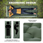 Ultra-Light Inflatable Sleeping Pad with Built-in Pillow for Outdoor Camping