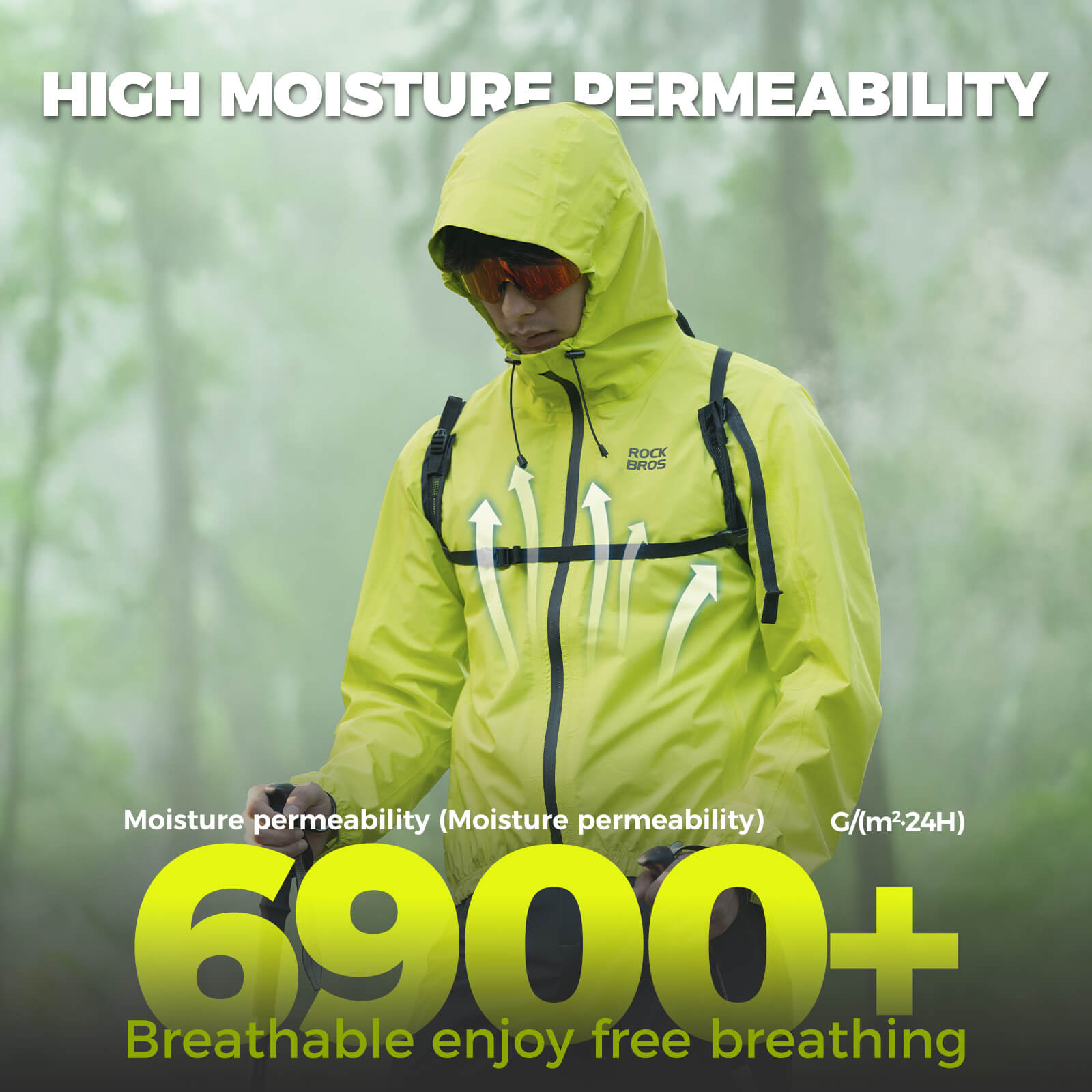 Unisex Waterproof Windproof Cycling Jacket