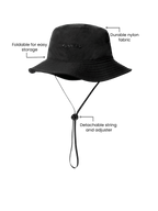 Black Bucket Hat