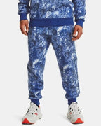 Under Armour Rival Fleece Cloud Jogger Pant – Men’s – Tech Blue / White, Size M