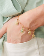 Seashore Charm Bracelet 7.5" - Splash Collection