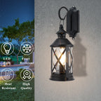 10'' Tall Decorative Cordless Table Lamps LED Edison Lights Hanging Lamps