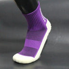 Stylish New Sports Anti Slip Soccer Socks Cotton Football Grip Socks For Men Breathable Sports Running Cycling Socks For Men