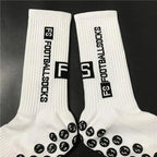 Stylish New Sports Anti Slip Soccer Socks Cotton Football Grip Socks For Men Breathable Sports Running Cycling Socks For Men