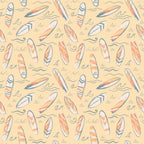 Surfboard Waves Summer Pajama Set