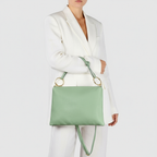 Italian Full-Grain Leather Shoulder Bag | Livorno