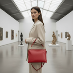 Italian Full-Grain Leather Shoulder Bag | Livorno