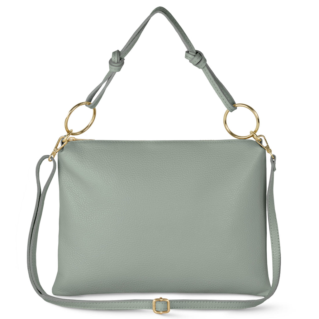 Italian Full-Grain Leather Shoulder Bag | Livorno