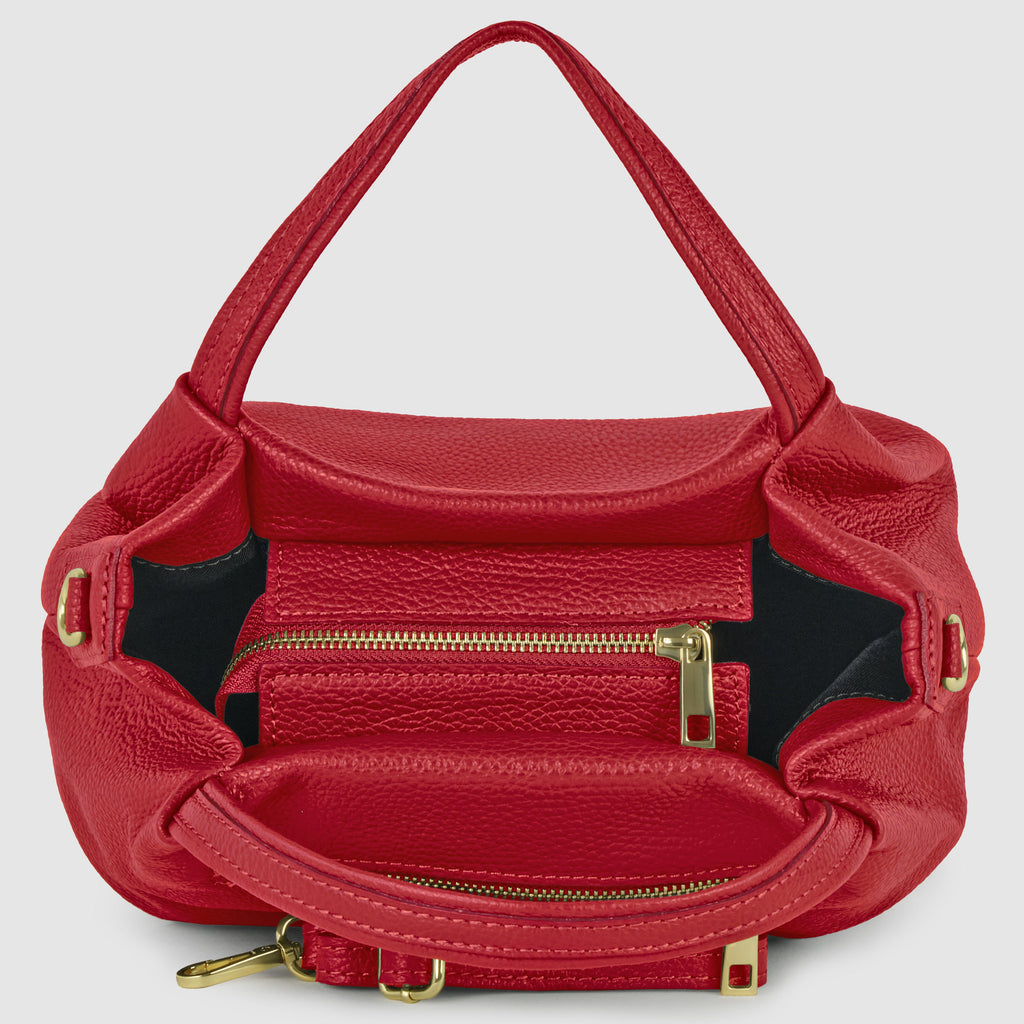 Italian Full-Grain Leather Top-Handle Bag | Lucca