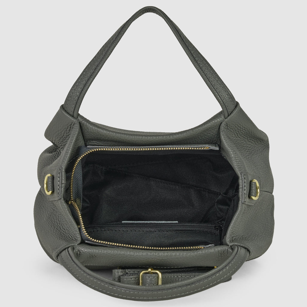 Italian Full-Grain Leather Top-Handle Bag | Lucca