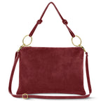 Italian Genuine Suede Shoulder Bag | Modena