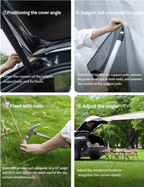 TESERY Tailgate Camping Tent for Tesla Model Y Juniper