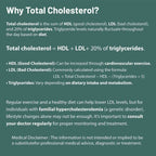 HeartsCare C1 Plus Total Cholesterol Meter Test Kit at Home with 10 strips
