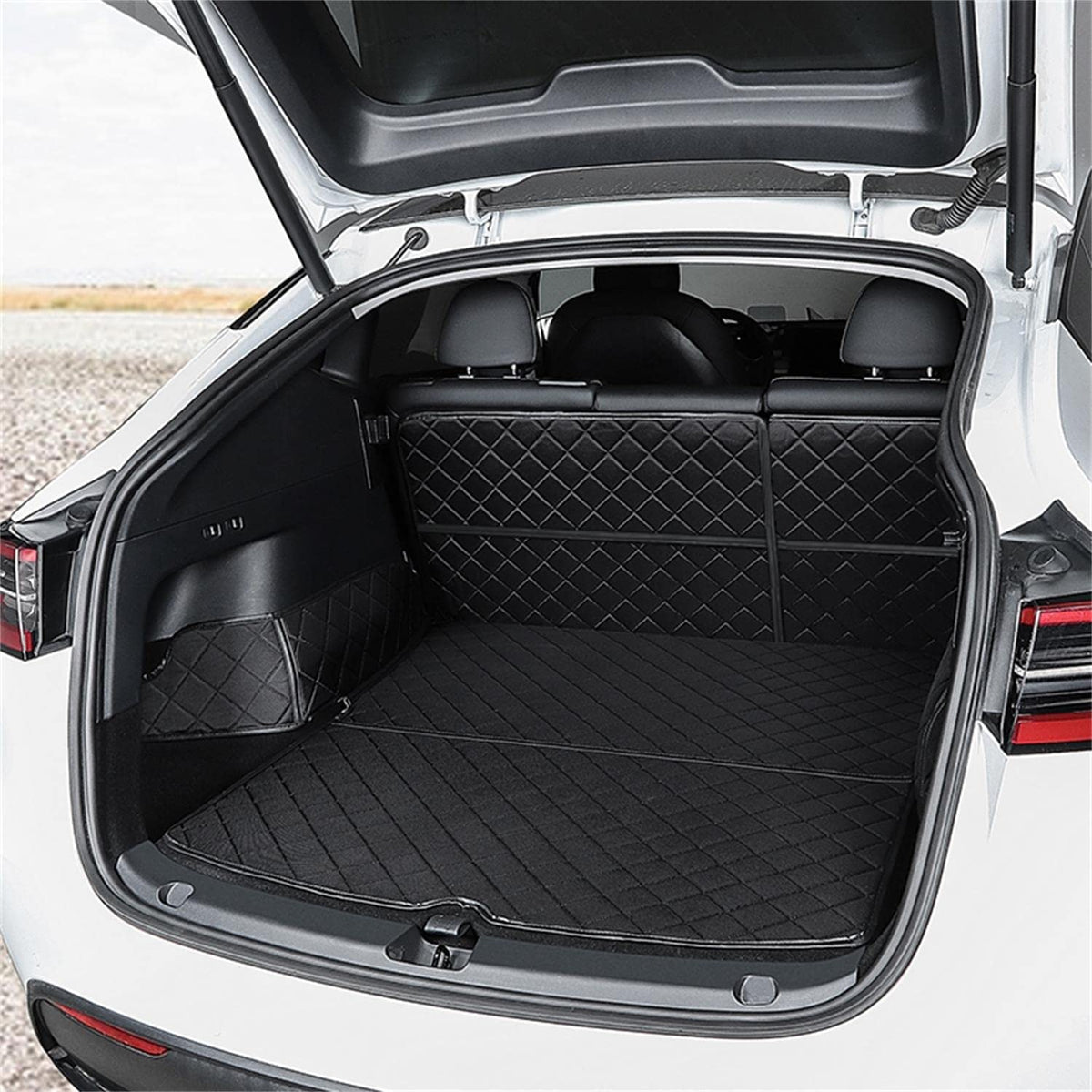 Trunk Mat Waterproof Car Dog Cover for Model Y | TESERY