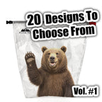 Ultralight Food Bags Fun Prints Vol #1 (D50T fabric)