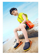 Unisex Childrens Sandals Breathable Shoes For Boys And Girls Cool Shoes Toddlers Clogs Child Summer Slides Slippers Indoor Outdoor Beach Pool Shower Colorful Sandals