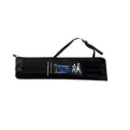 Official Casual Trek Hiking & Walking Poles - Hiking/Trekking Grip w-flip locks, detachable feet and travel bag - pair - For Heights up to 6’2”